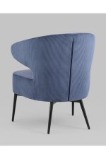 Stoolgroup kreslo launzh royal stripes velyur ut000036775 6
