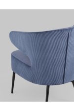 Stoolgroup kreslo launzh royal stripes velyur ut000036775 7