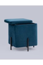 Stoolgroup puf s yashchikom greys kvadrat velyur ut000036652 2
