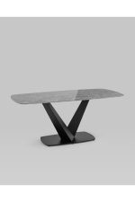 Stoolgroup stol obedennyy avrora 180 90 keramika chernaya ut000036907 0