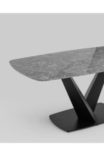 Stoolgroup stol obedennyy avrora 180 90 keramika chernaya ut000036907 6