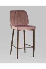 Stoolgroup stul polubarnyy lorens velyur ut000008857 0