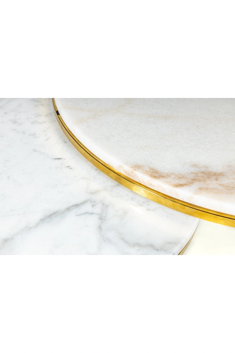 Kover ru kofeynyy stolik kover ru goldy marble nabor iz 2 kh shtuk kover mh05 m504 30 1