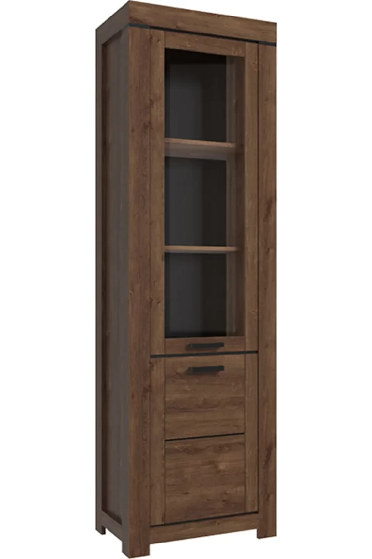 Anrex shkaf s vitrinoy brass 1v1d anrex 48046 0