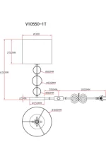 Moderli lampa nastol naya v10550 1t brulee ut000036698 4