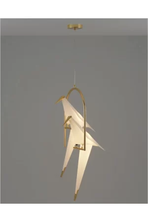 Moderli podvesnoy svetodiodnyy svetil nik v3071 2pl origami birds 2 led 6w ut000024011 0