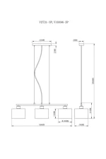Moderli lyustra podvesnaya v10496 3p room ut000035397 8