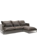 Topconcept divan s shezlongom rey topconcept 6411 0