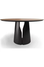 Topconcept stol kruglyy gio 120 shpon topconcept 19017 2