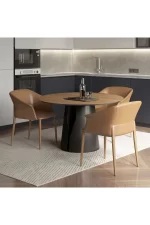 Topconcept stol kruglyy gio 120 shpon topconcept 19017 4