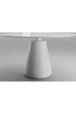 Topconcept stol kruglyy ikon 120 keramika glyantsevaya topconcept 20444 0