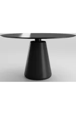 Topconcept stol kruglyy ikon 120 keramika glyantsevaya topconcept 20445 0