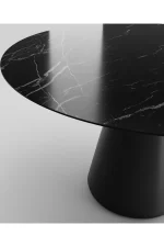 Topconcept stol kruglyy ikon 120 keramika glyantsevaya topconcept 20445 3