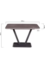 Topconcept stol razdvizhnoy forward 120 40 topconcept 19069 7
