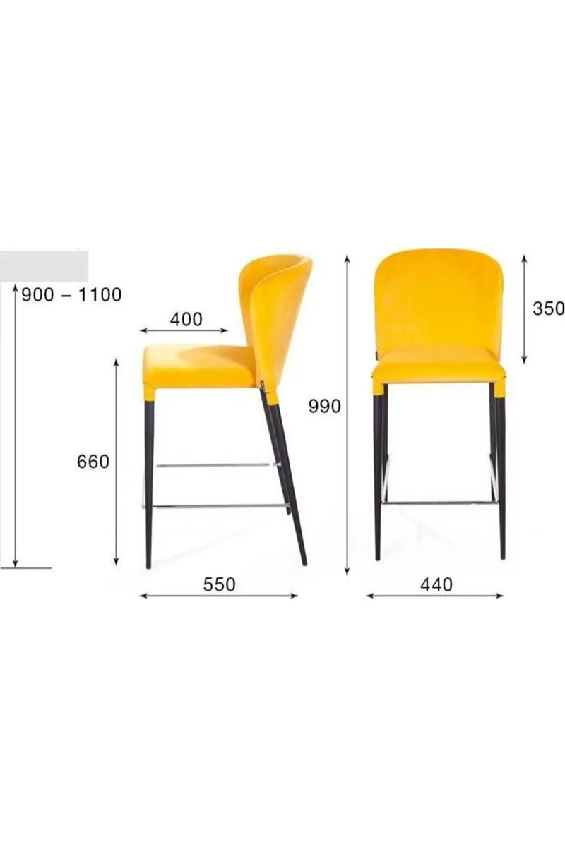 Topconcept stul polubarnyy albert v shortikakh barkhat topconcept 8360 7