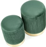 Halmar komplekt monty 2 pufa 2 v ch monty pufa c zielony 6