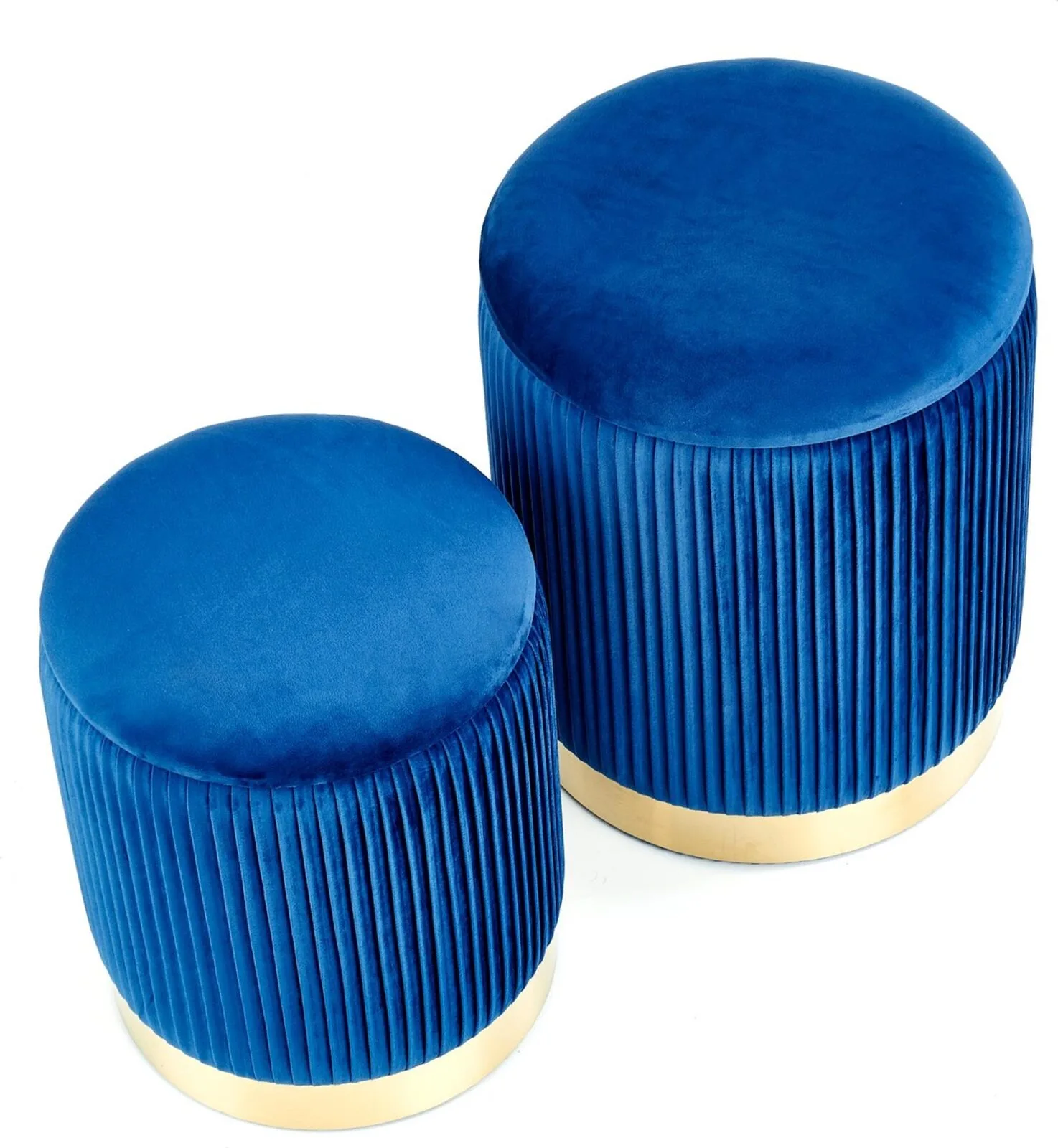 Halmar komplekt monty 2 pufa 2 v ch monty pufa granatowy 7