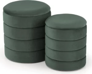 Halmar komplekt pacho 2 pufa 2 v ch pacho pufa c zielony 0