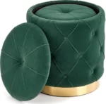 Halmar komplekt polly 2 pufa 2 v ch polly pufa c zielony 4