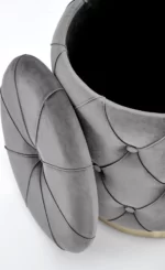 Halmar komplekt polly 2 pufa 2 v ch polly pufa popiel 7