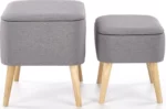 Halmar komplekt pula 2 pufa 2 v ch pula pufa popiel 1