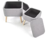 Halmar komplekt pula 2 pufa 2 v ch pula pufa popiel 5