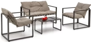 Halmar komplekt shark divan 2 kresla stol 2 v ch shark zestaw 1