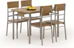 Halmar komplekt stolovoy mebeli nataniel stol 4 stula 2 v ch nataniel zestaw 1