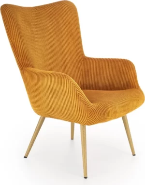 Halmar kreslo amaro 2 v ch amaro fot musztardowy 4