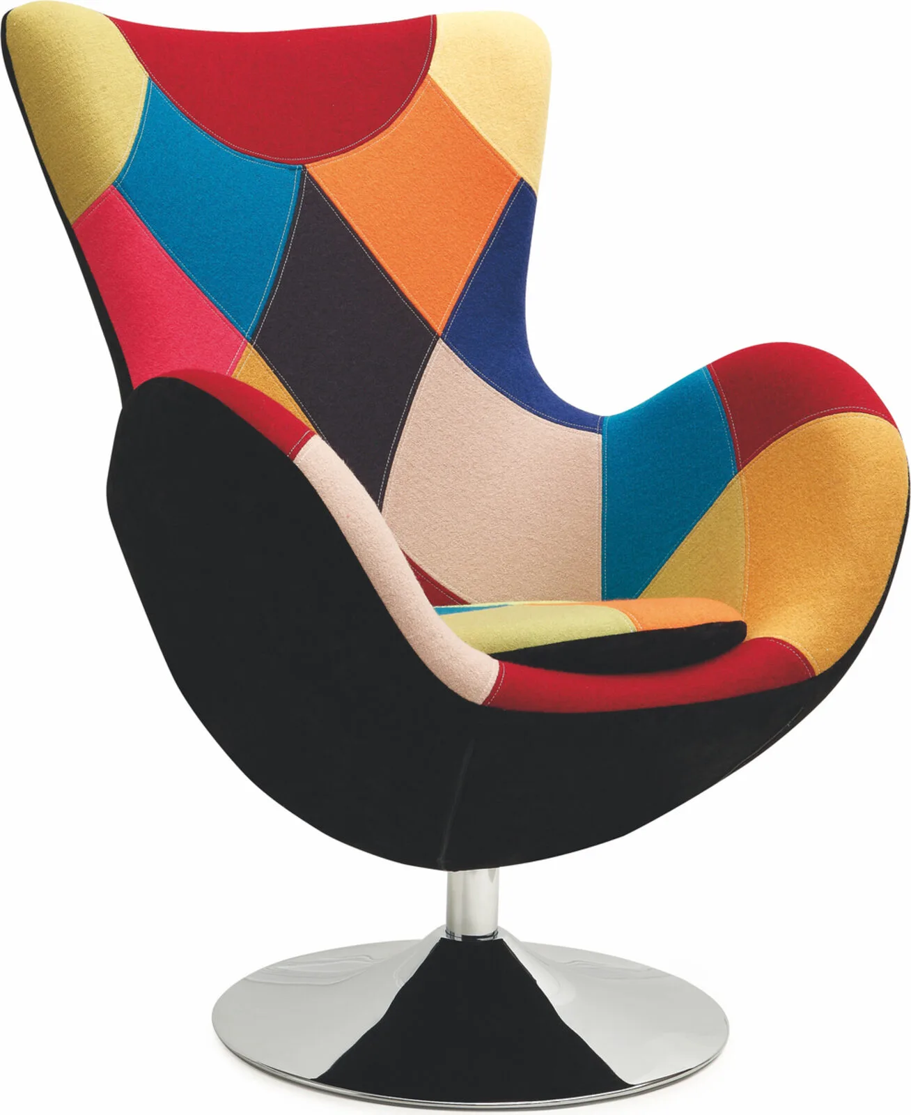 Halmar kreslo butterfly 2 v ch butterfly fot patchwork 0