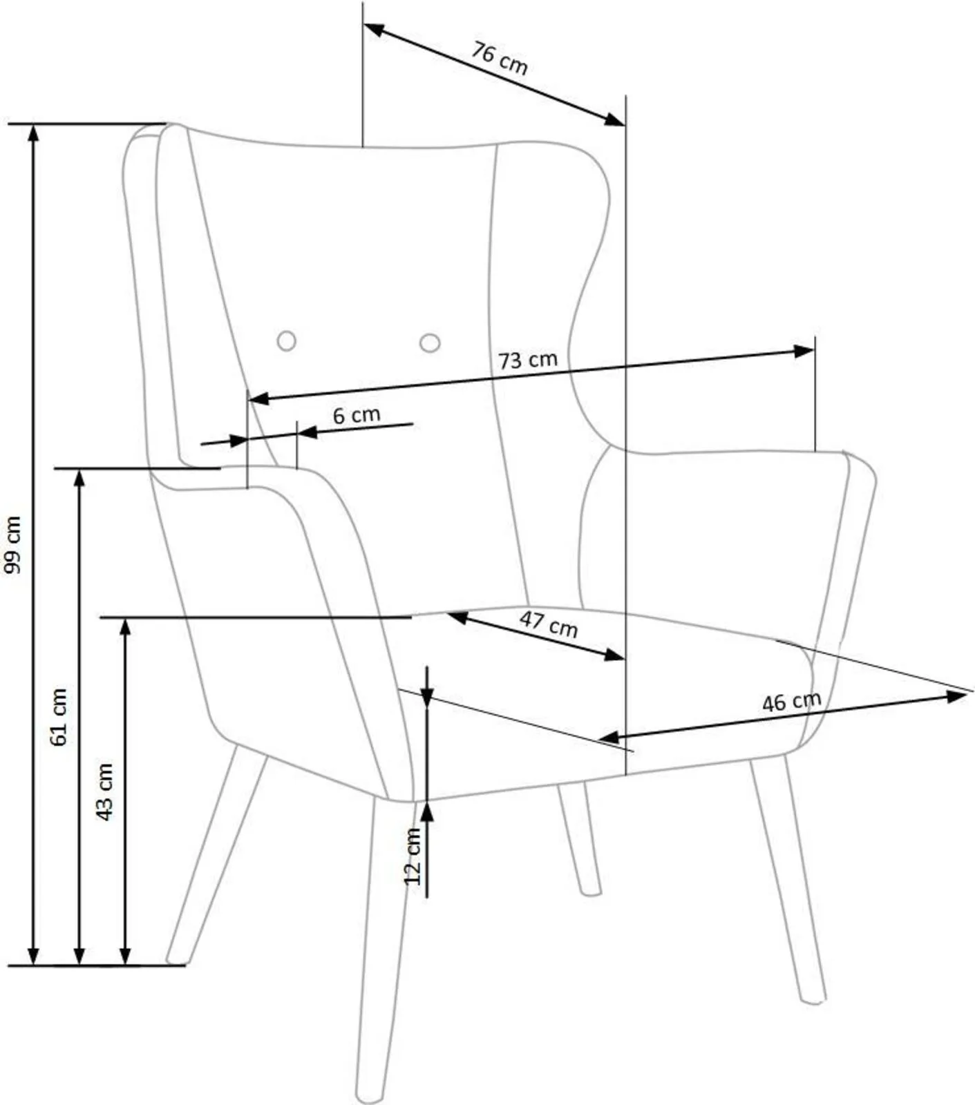 Halmar kreslo cotto 2 v ch cotto fot c popiel 6