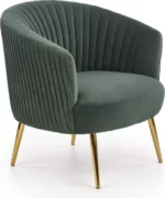 Halmar kreslo crown 2 v ch crown fot c zielony 1
