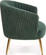 Halmar kreslo crown 2 v ch crown fot c zielony 2