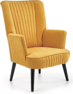 Halmar kreslo delgado 2 v pl delgado fot musztardowy 0