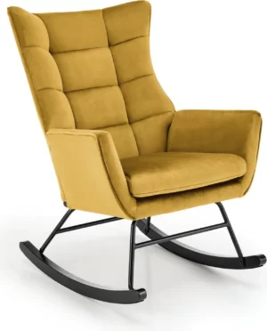 Halmar kreslo kachalka bazalto 2 v ch bazalto fot musztardowy 0