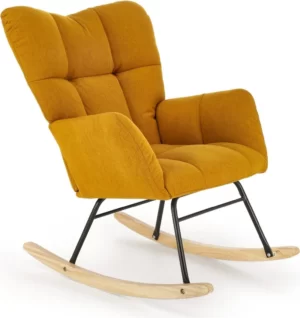 Halmar kreslo kachalka vasco 2 v ch vasco fot musztardowy 0