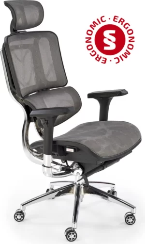 Halmar kreslo komp yuternoye ethan seryy chernyy 2 v ch ethan fot 0