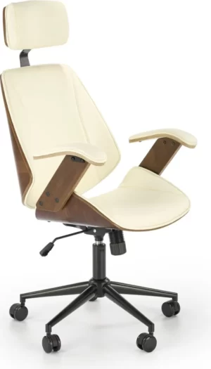 Halmar kreslo komp yuternoye ignazio orekh kremovyy 2 v ch ignazio fot kremowy 0