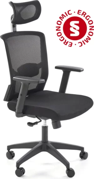 Halmar kreslo komp yuternoye mason chernyy 2 v ch mason fot 0