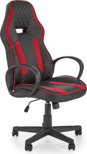 Halmar kreslo komp yuternoye ragnar chernyy krasnyy 2 v ch ragnar fot czerwony 0