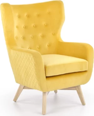 Halmar kreslo marvel 2 v ch marvel fot zolty 1