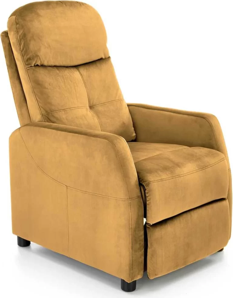 Halmar kreslo raskladnoye felipe 2 2 v ch felipe 2 fot musztardowy 4