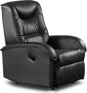 Halmar kreslo raskladnoye jeff 2 v ch jeff fot czarny eco 0