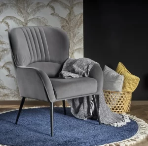 Halmar kreslo verdon 2 v ch verdon fot popielaty 0