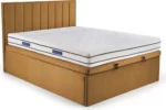 Halmar krovat asento 2 v pl asento 160 loz musztardowy 3