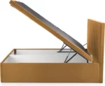 Halmar krovat asento 2 v pl asento 160 loz musztardowy 6