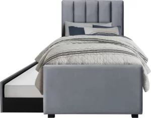 Halmar krovat russo 90x200 2 v ch russo 90 loz popielaty 1