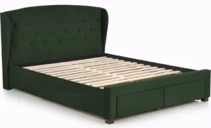 Halmar krovat sabrina temno zelenyy 2 v ch sabrina loz c zielony 2