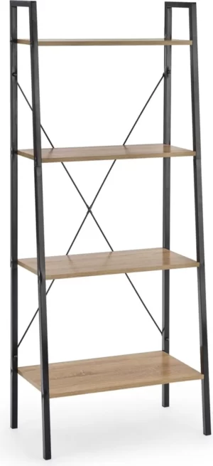 Halmar stellazh narvik reg 2 2 v ch narvik reg2 czarny sonoma 0