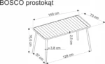 Halmar stol obedennyy bosco 140 2 v ch bosco st czarny 9